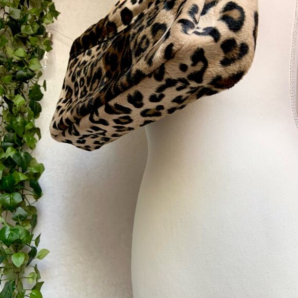 Y2K Cheetah Print Fuzzy Shoulder Purse - Picture 5 of 12